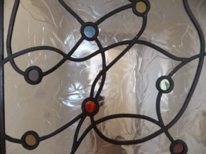 Bathroom Leaded Window