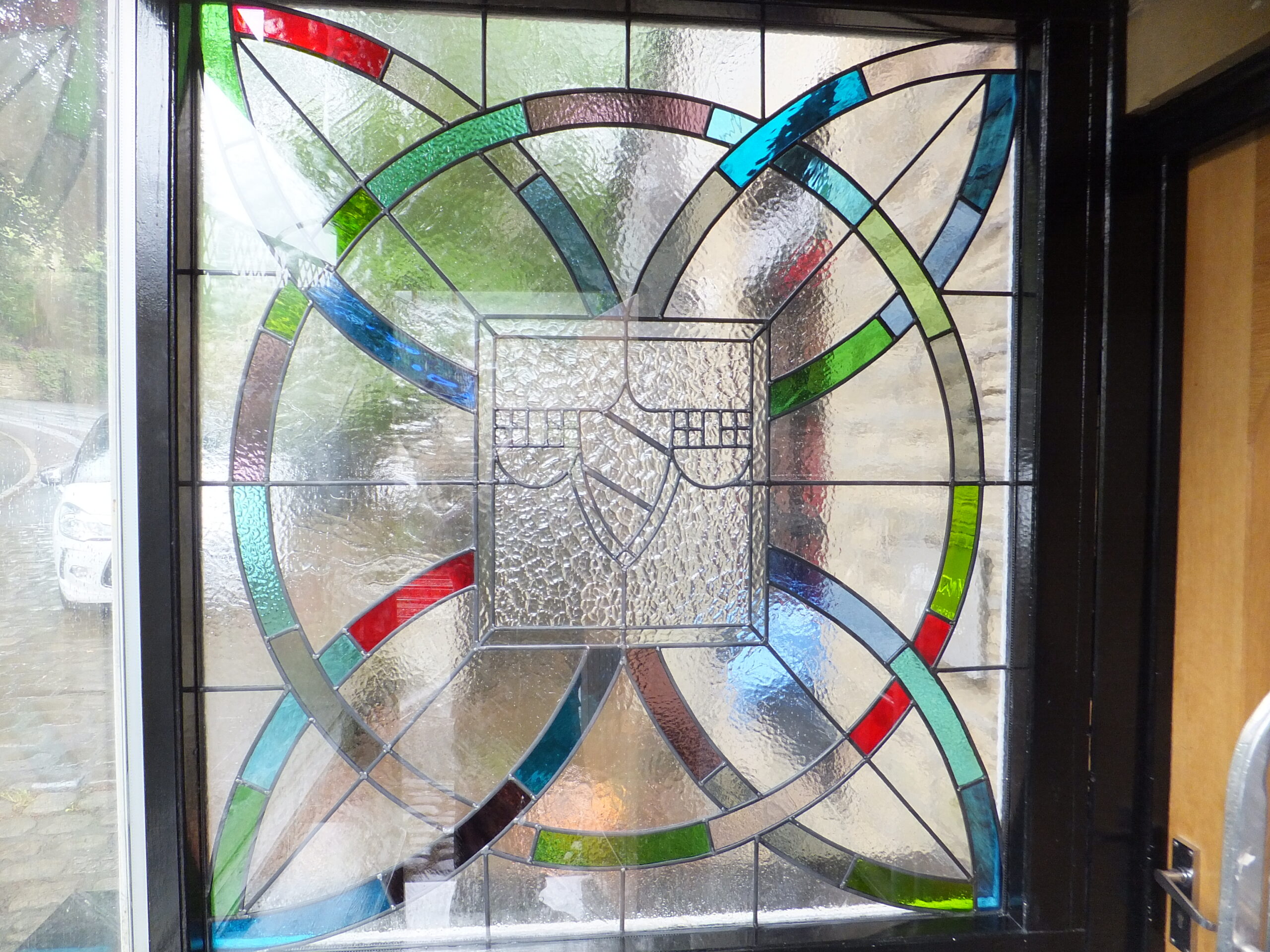 Encapsulated Large Porch Window