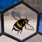 Bee Stained Glass Window