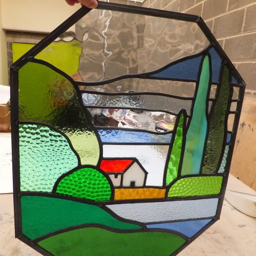 Finished Leaded Panel