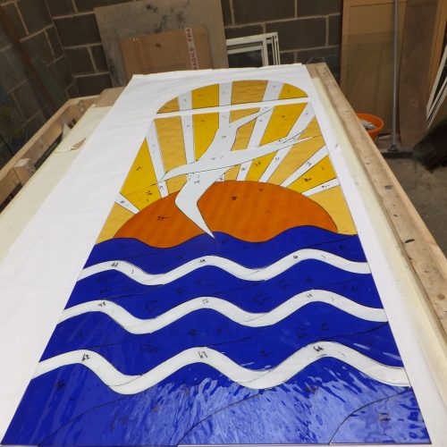 Glass Has Been Cut
