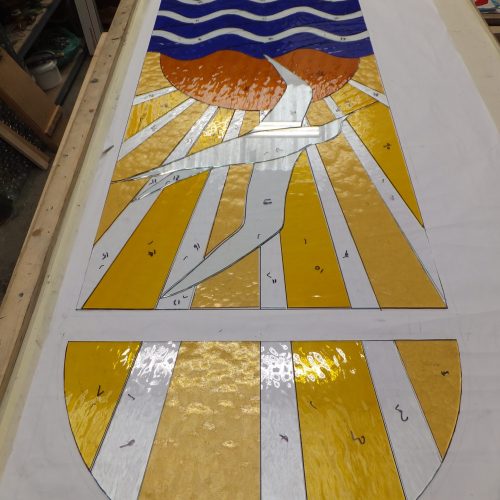 Another Angle Of Cut Glass