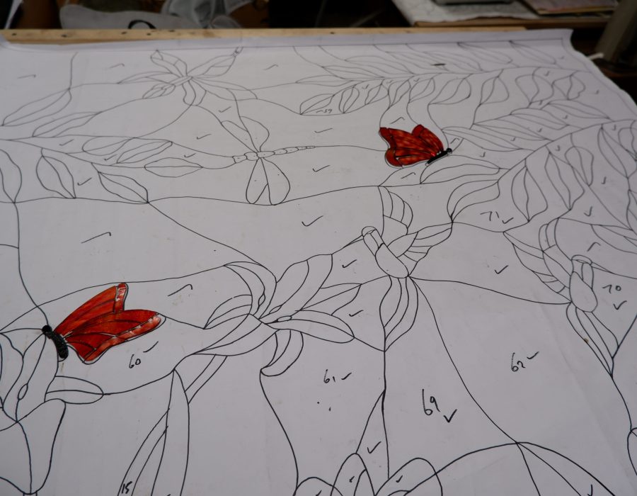 Cut Glass For Butterflies
