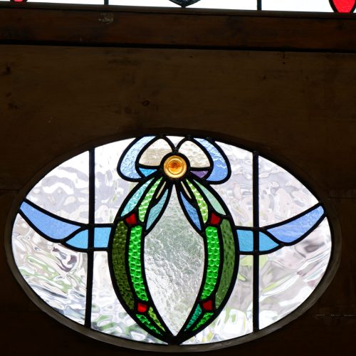 Detail Of Oval Panel Fitted