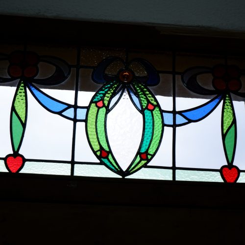Detail Of Fanlight Panel Fitted
