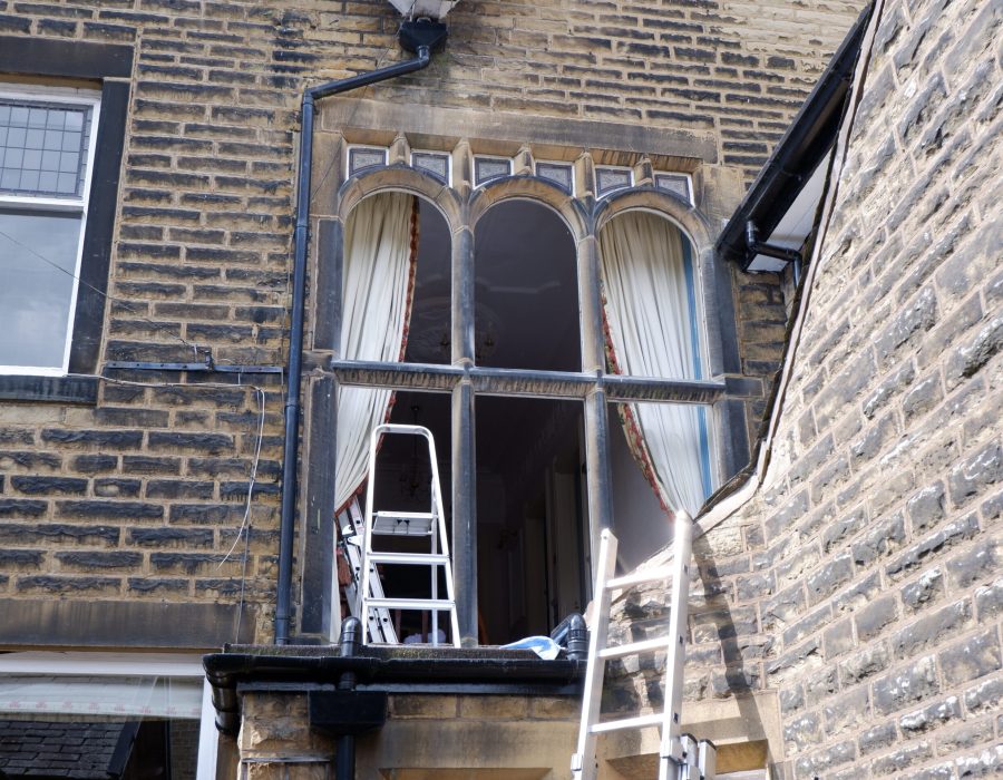 Stone work Ready For Windows To Be Fitted