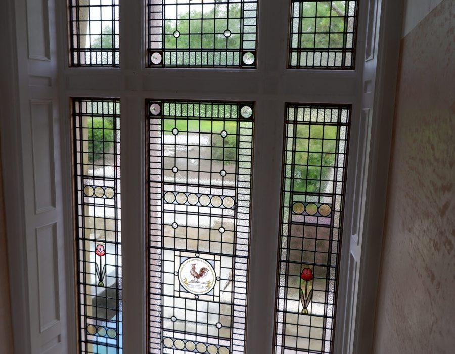 Cookstool Lane Stained Glass window
