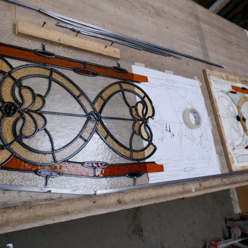 Panel Has Been Stripped Back