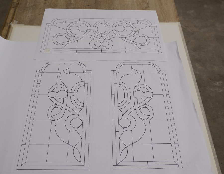 Drawn Design For Door Two