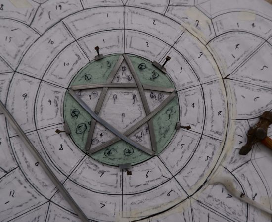 Large Tracery Partially Leaded