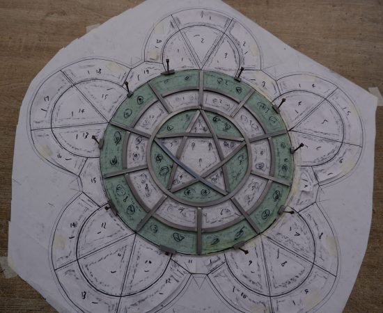 Large Tracery Partially Leaded