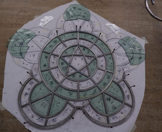 Large Tracery Partially Leaded