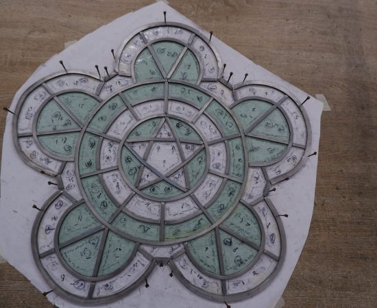Large Tracery Fully Leaded