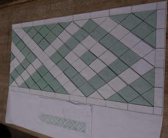 Glass Cut For A Main Panel