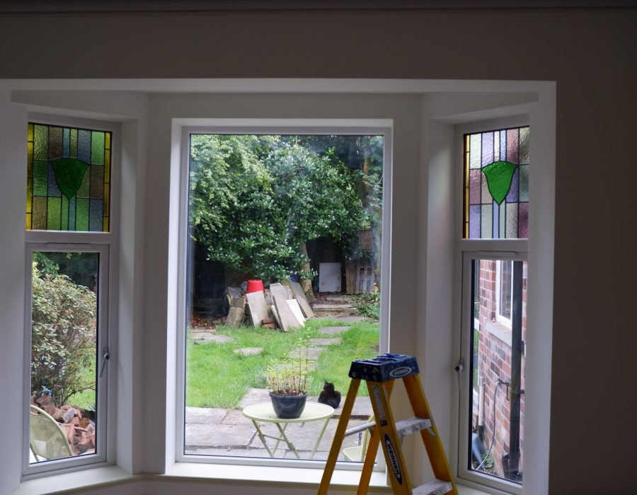 Newely Made Encapsulations to Match Other Windows In The Same Room