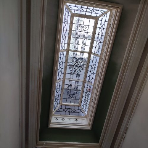 Finished Panels Fitted In Skylight