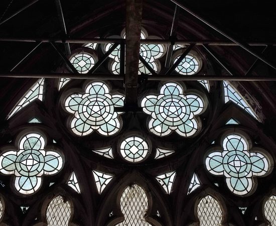 Inside Tracery Before Removal