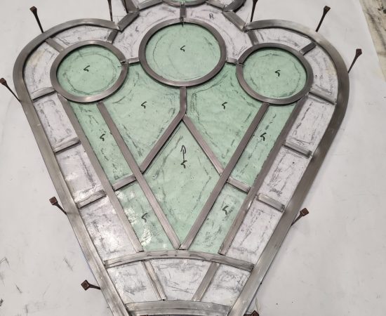 One Of The Panels Leaded