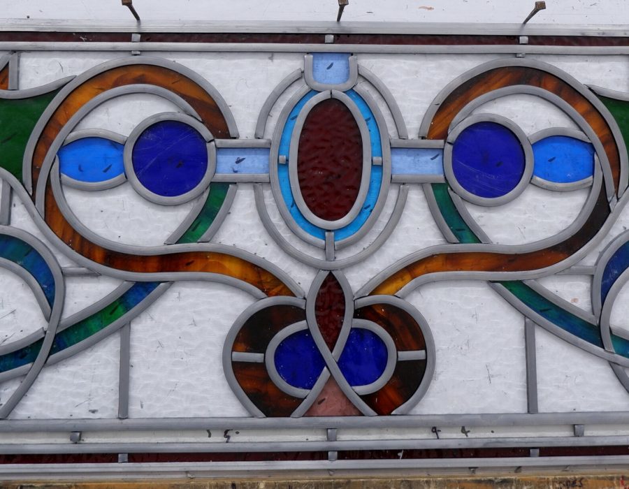 Top Panel Leaded  For Door Two