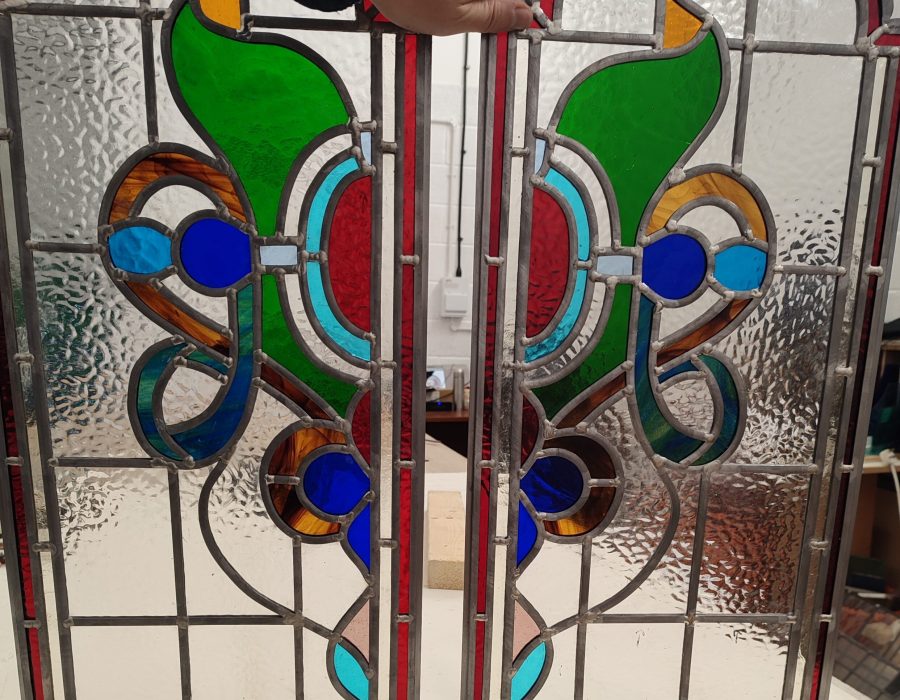 Finished Left And Right Panels For Door Two