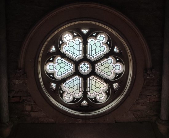 small rose window crop single